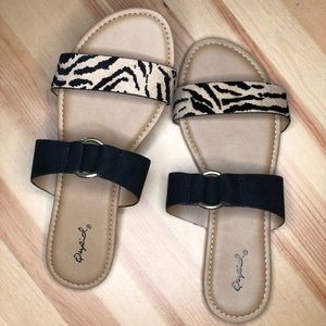 Double strap sandal